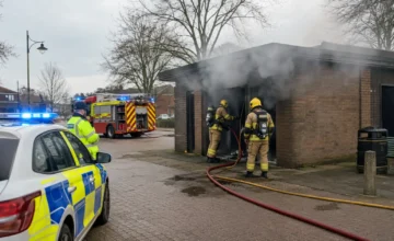 Watton toilet fire
