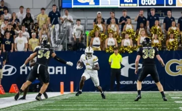Colorado’s defense during the season-opening college football matchup.