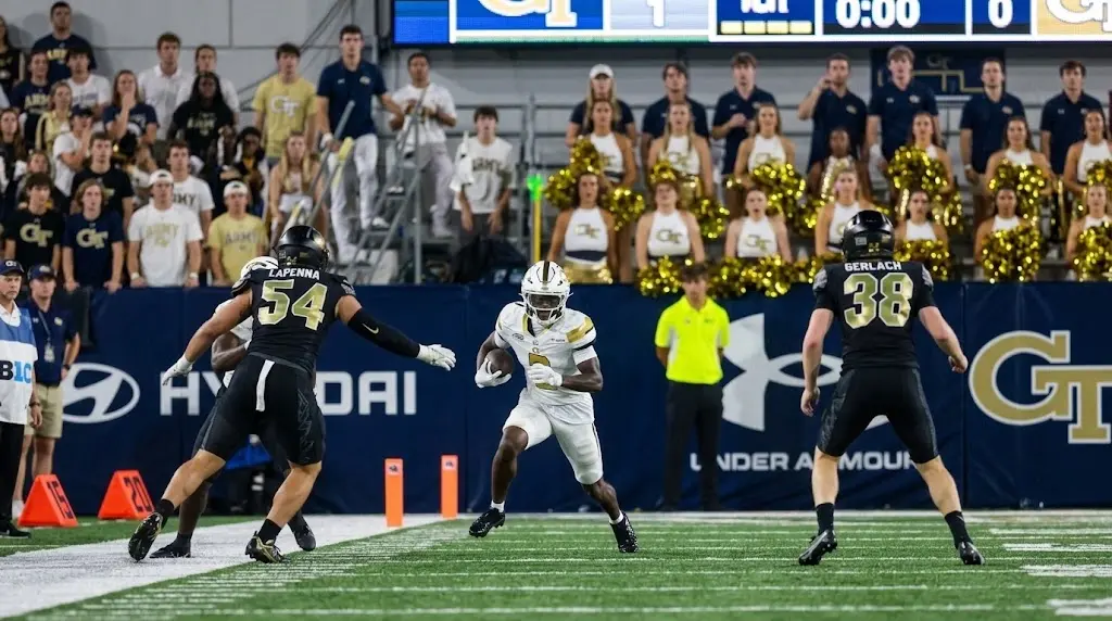 Colorado’s defense during the season-opening college football matchup.