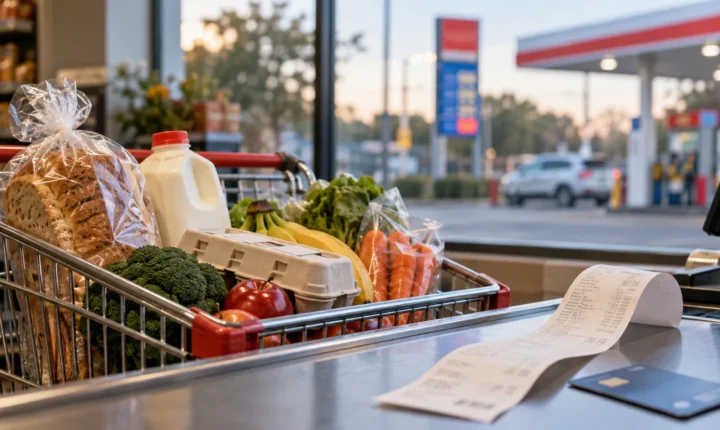 Groceries and fuel costs in August 2026
