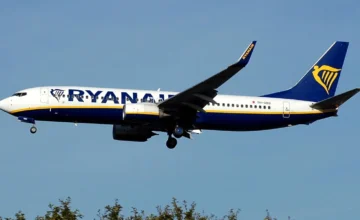 Malta Air Boeing 737 at Manchester Airport