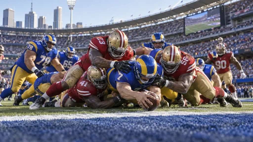 49ers and Rams play in Melbourne