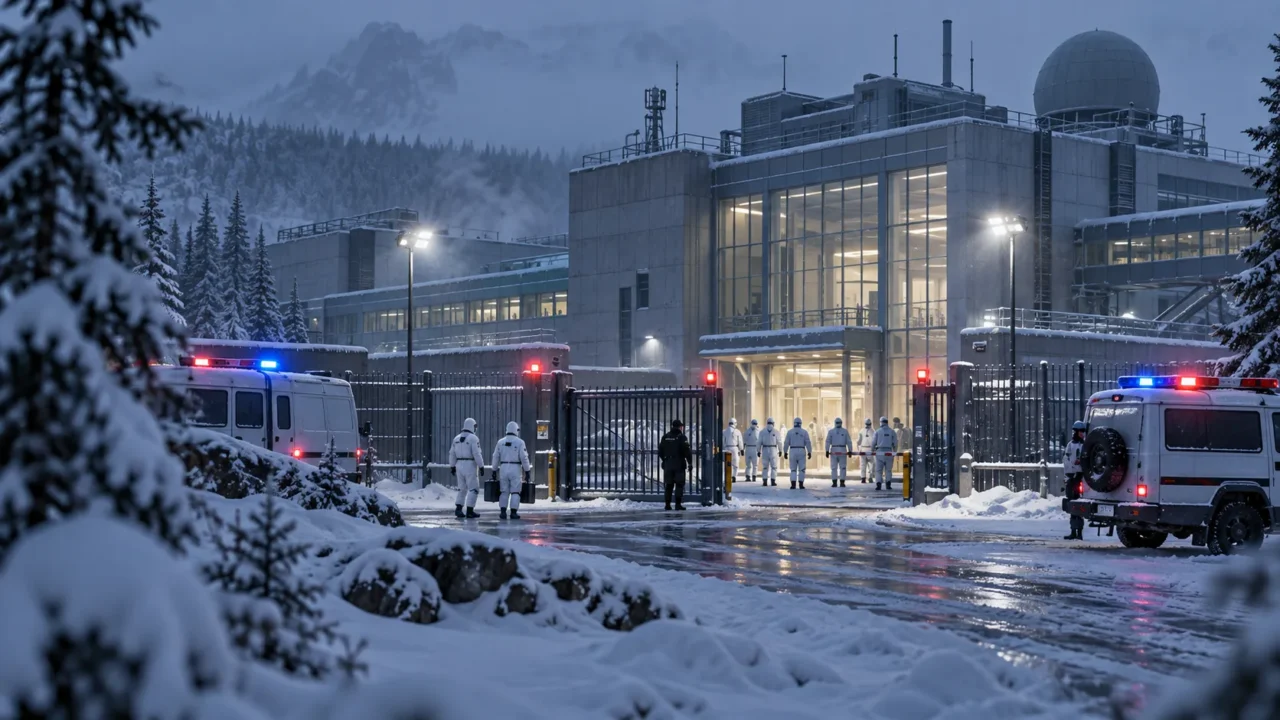Russian lab worker dies