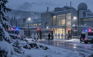 Russian lab worker dies